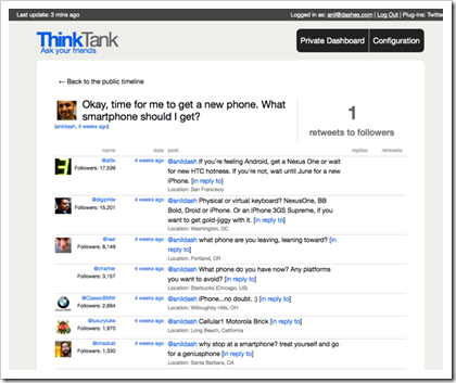 ThinkTank Screenshot